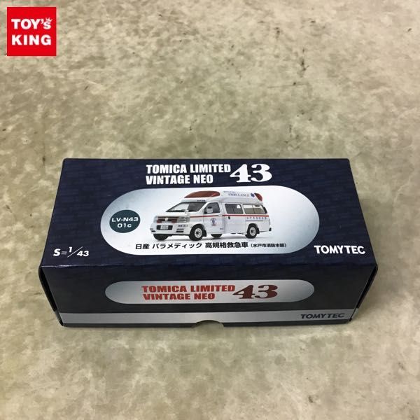 1円～ トミカリミテッド ヴィンテージネオ43 1/43 LV-N43 01c 日産 