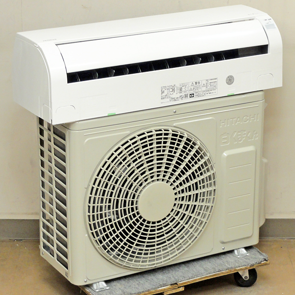 日立 ルームエアコン 白くまくん 2021年製 RAS-AJ22L 住宅設備用