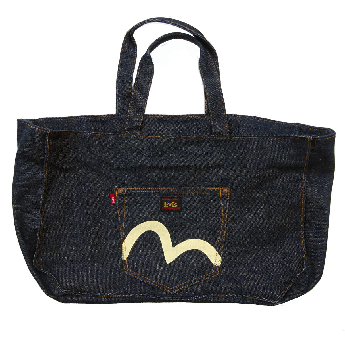 エヴィス EVISU デニムトートバッグ 美品 | TIENDA 