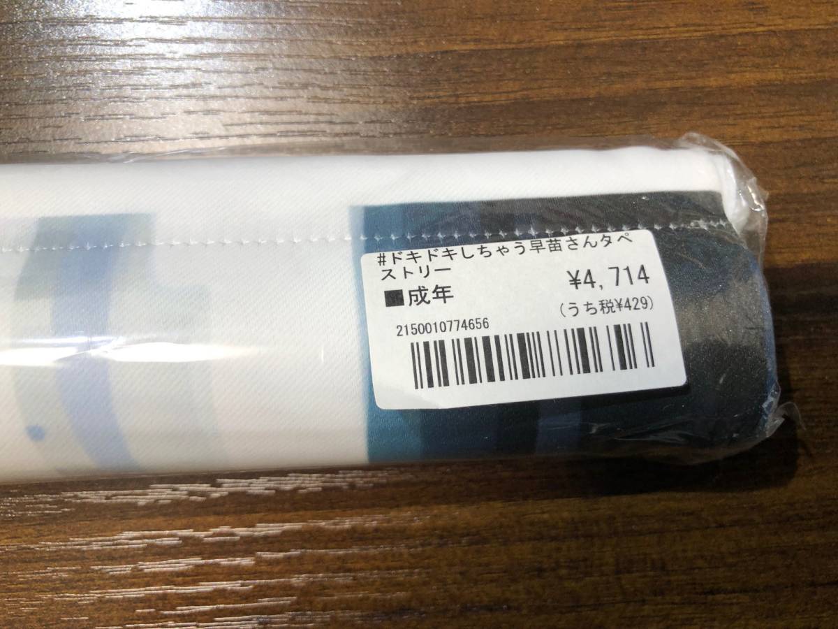 未開封】ドキドキしちゃう早苗さん B2 タペストリー 宮瀬まひろ 七色 
