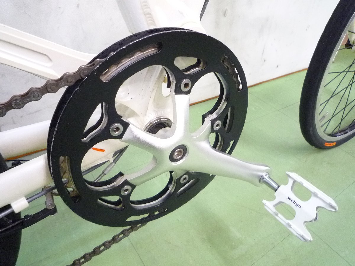 折り畳み自転車 20インチ ルイガノ MVF ジャンク 7005 アルミフレーム 