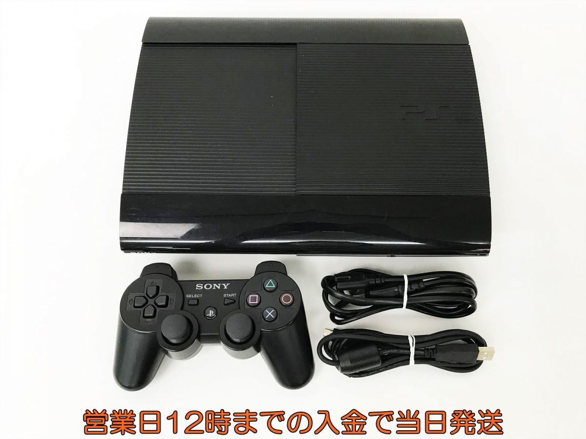 【1円】PS3 本体 セット 500GB ブラック SONY PlayStation3 CECH-4300C 動作確認済 コントローラー DC06-748jy/G4