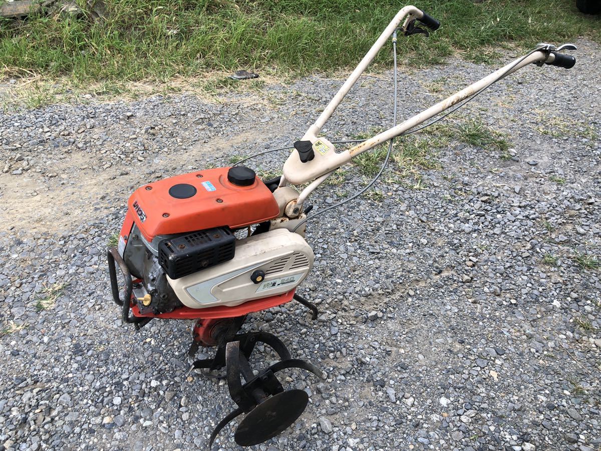 家庭菜園 管理機 耕運機 自走式 シバウラチビ楽240 中古(車体)｜売買 