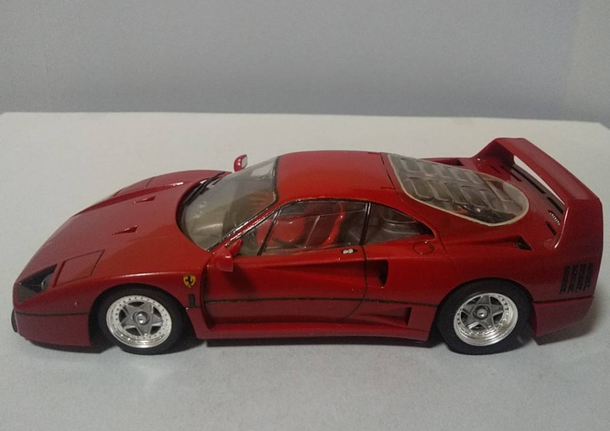 ☆フェラーリ F40 1/24タミヤ プラモデル完成品☆(完成品)｜売買された 