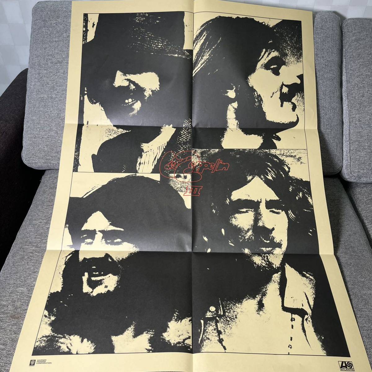 ZEPPELIN LED レッド・ツェッペリン Ⅲ Led Zeppelin ポスター付き 美