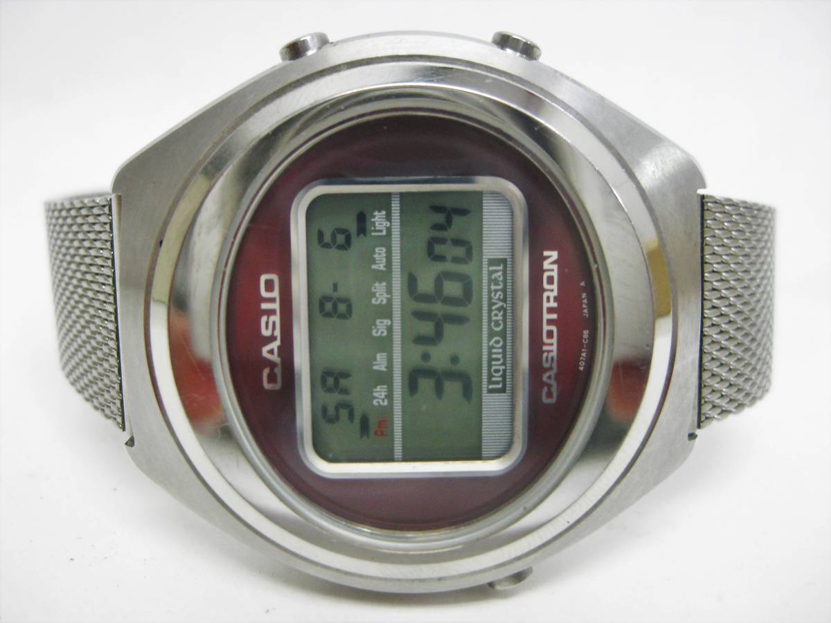 YT-B⑱146】CASIO/カシオ TRN-03 CASIOTRON、カシオトロン LIQUID