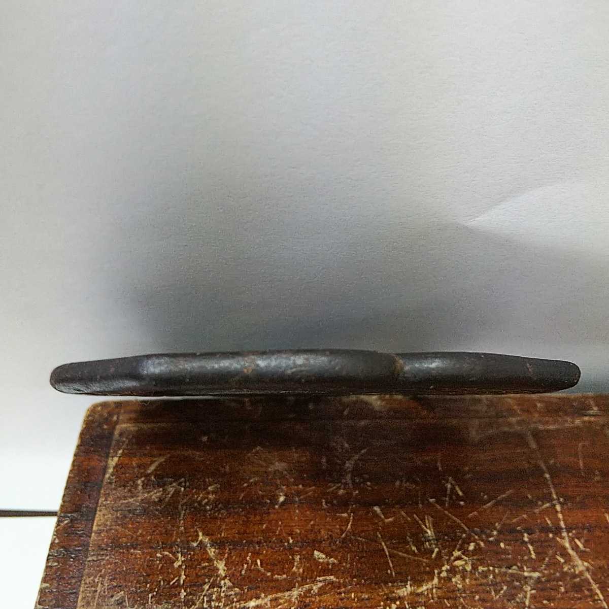 Yahoo!オークション 時代武具 希少品 九曜紋散鉄地大鍔 象嵌入 [銘：豊