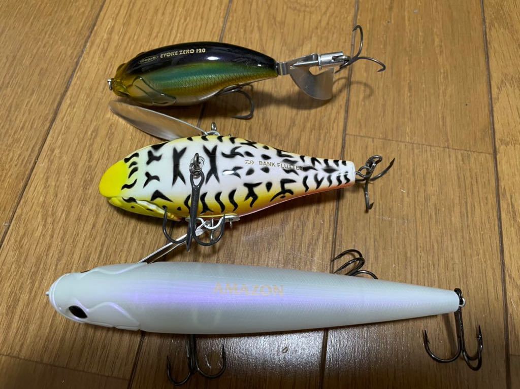 エバーグリーン バス釣り ジャッカル ルアーセット デプス ルアー