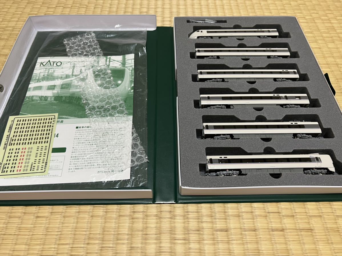 KATO 10-1313 681系 しらさぎ 基本 6両セット新品 683 はくたか