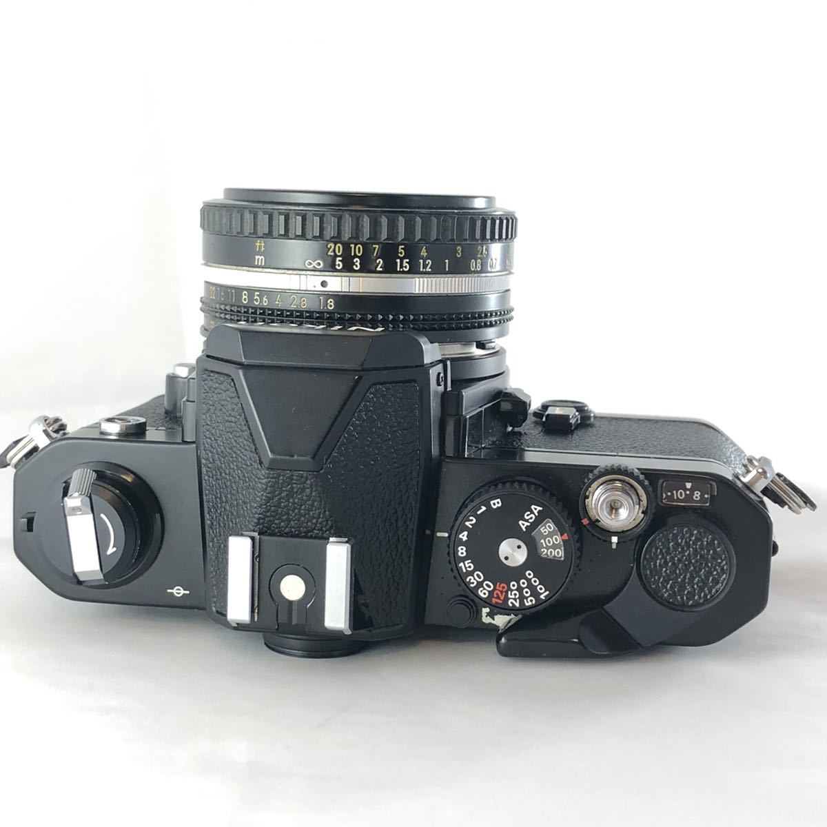 ☆33 Nikon FM NIKKOR 50mm F1.4 Ai MD-12 ブラック フィルムカメラ