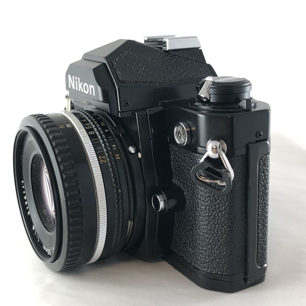 ☆33 Nikon FM NIKKOR 50mm F1.4 Ai MD-12 ブラック フィルムカメラ