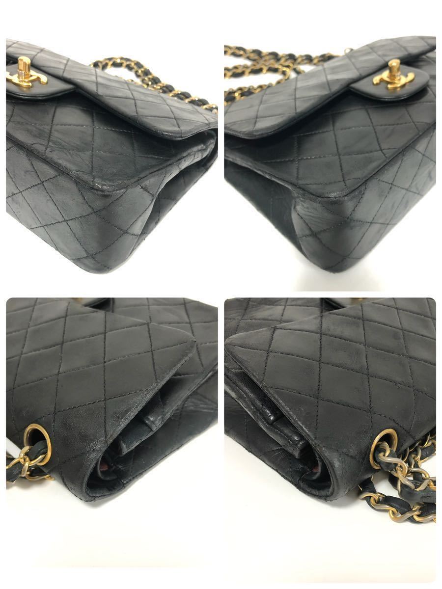 CHANEL シャネル バッグ ダブル フラップ 【シール付】 マトラッセ