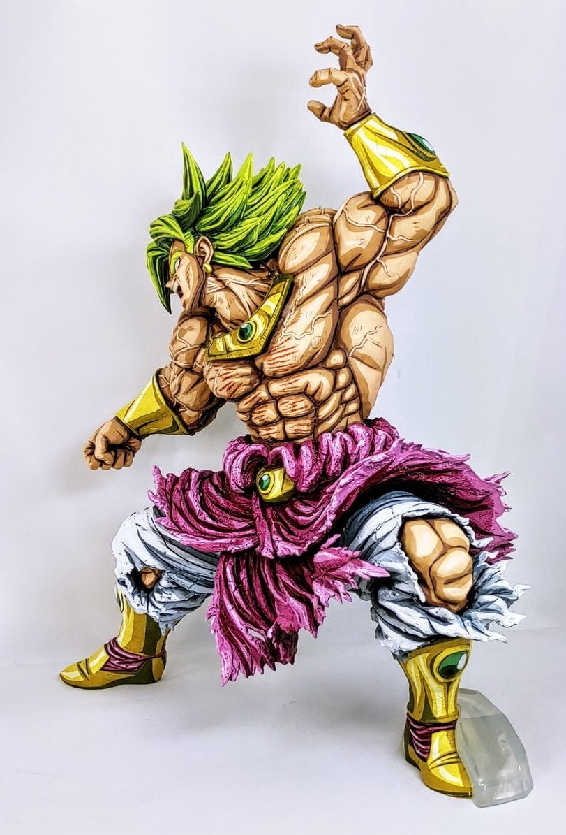 ドラゴンボールZ ブロリー 二次元彩色 二次元塗装 リペイント フィギュア ドラゴンボールZ リペイントフィギュア HISTORY OF THE FILM ラスト