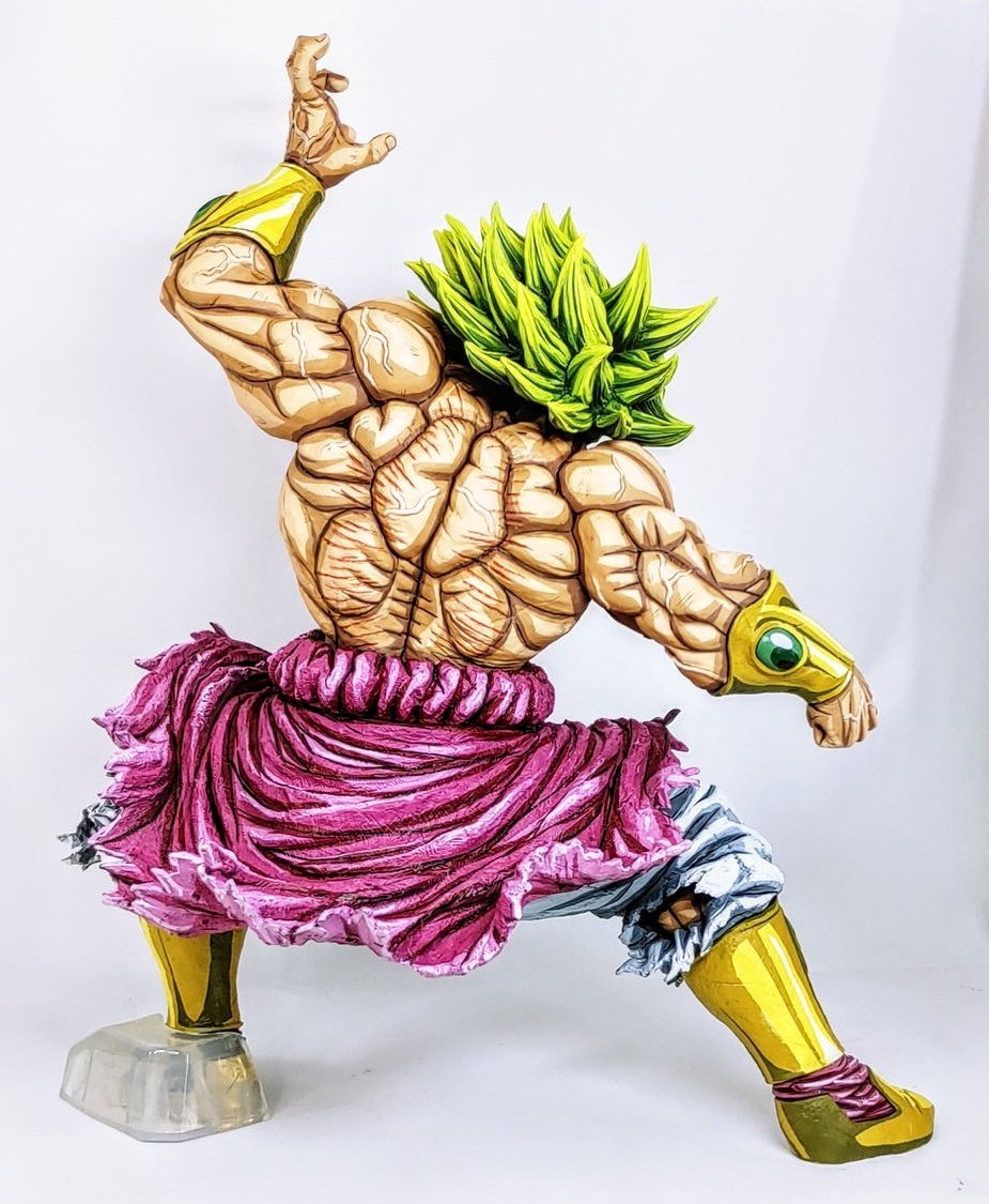 ドラゴンボールZ ブロリー 二次元彩色 二次元塗装 リペイント フィギュア ドラゴンボールZ リペイントフィギュア HISTORY OF THE FILM ラスト