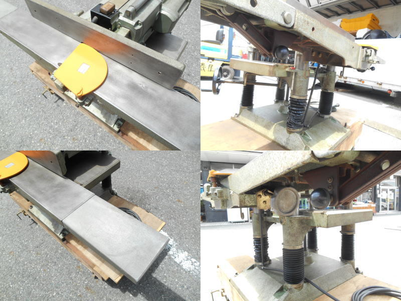 日立 160㎜ 自動かんな盤(手押兼用) F502電圧100v