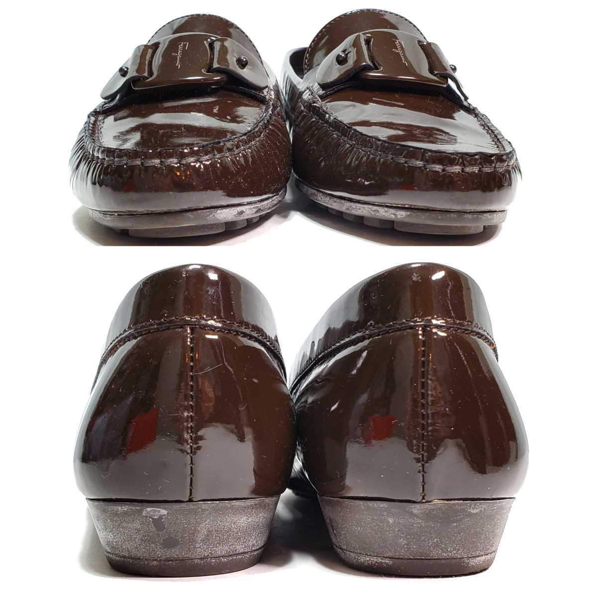 Salvatore Ferragamo サルヴァトーレ フェラガモ ローファー ダーク 