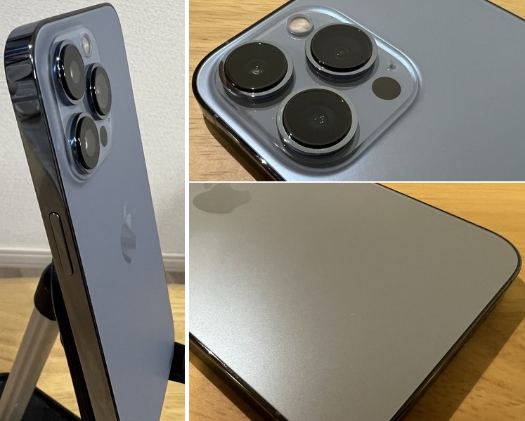 送料無料！SIMフリー iphone 13 pro シエラブルー 128GB 画面割れ