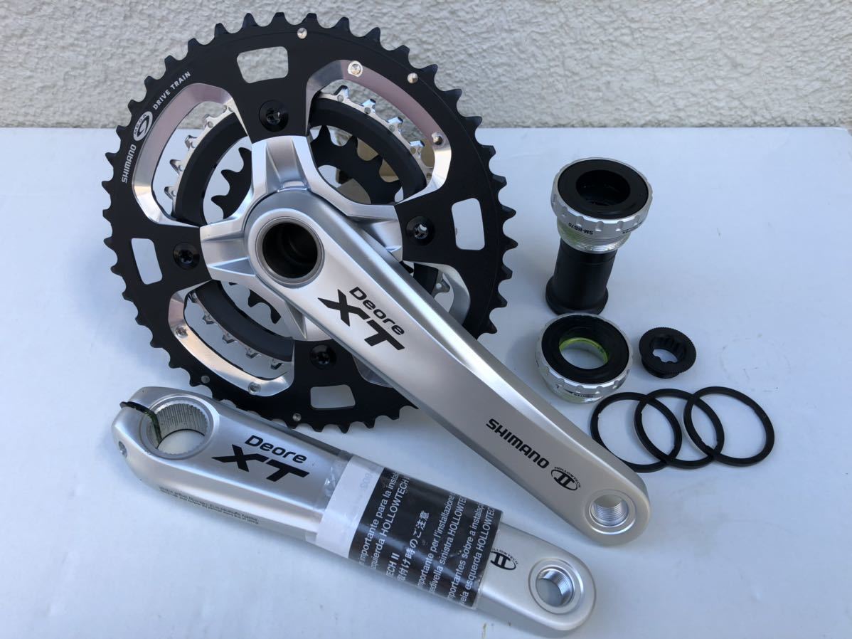 SHIMANO DEORE XT クランクセット XT クランクセット Shimano 安い 特別 0