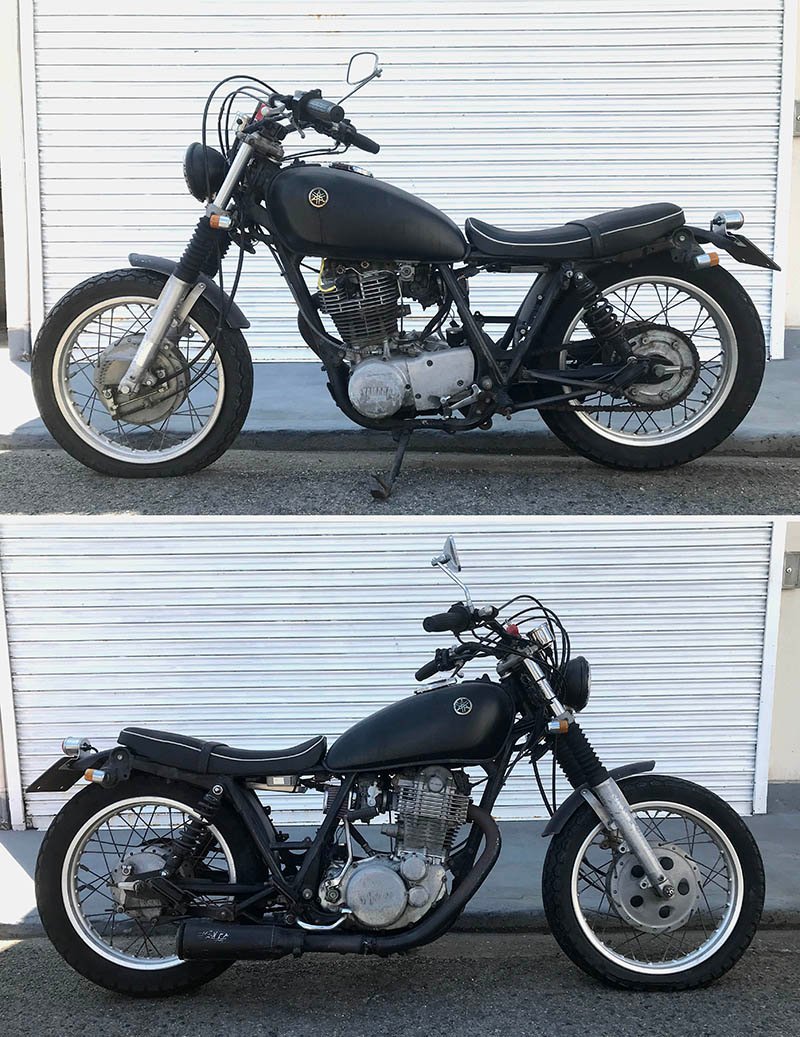 Yahoo!オークション - SR400 1JR 2H6 書類付き フレーム 昭和