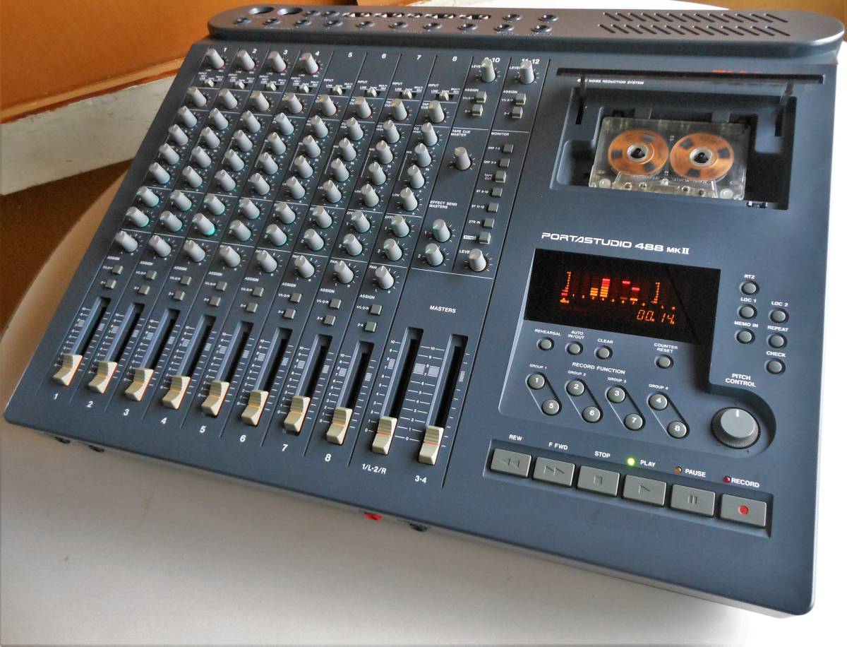 TASCAM 488 整備動作品 MTR 有難かっ マルチトラックレコーダー