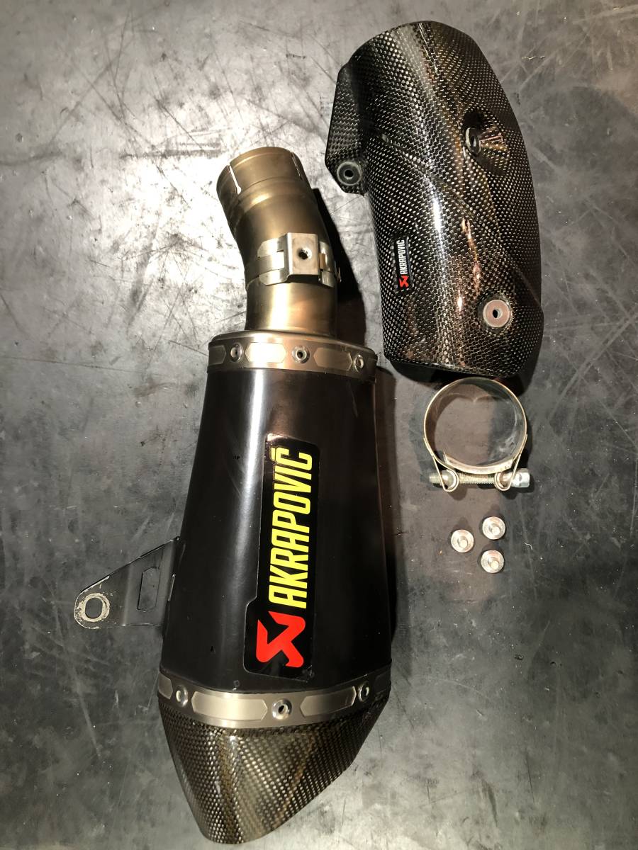 スリップオンマフラー(S⁄O) チタン (GPタイプサイレンサー AKRAPOVIC
