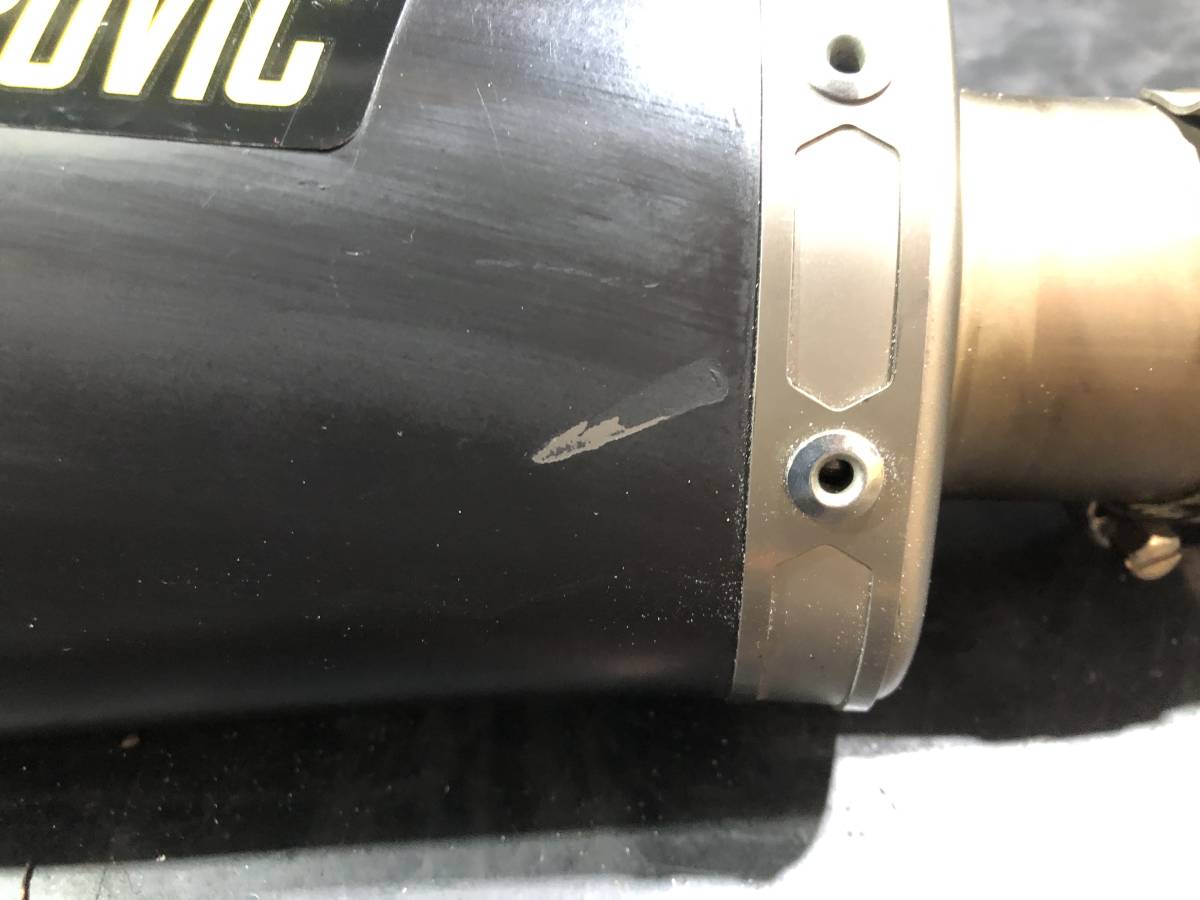 スリップオンマフラー(S⁄O) チタン (GPタイプサイレンサー AKRAPOVIC
