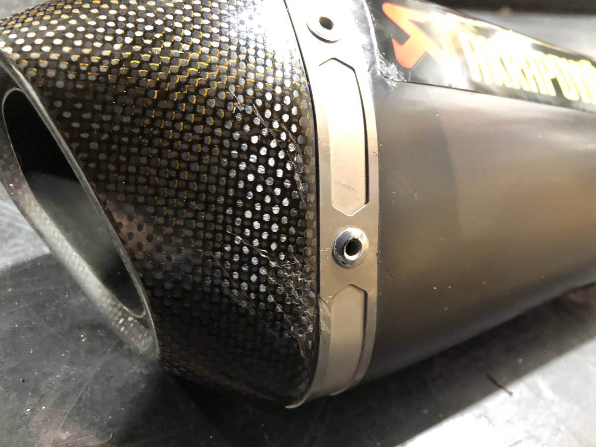 AKRAPOVIC(アクラポヴィッチ) チタンスリップオンサイレンサー