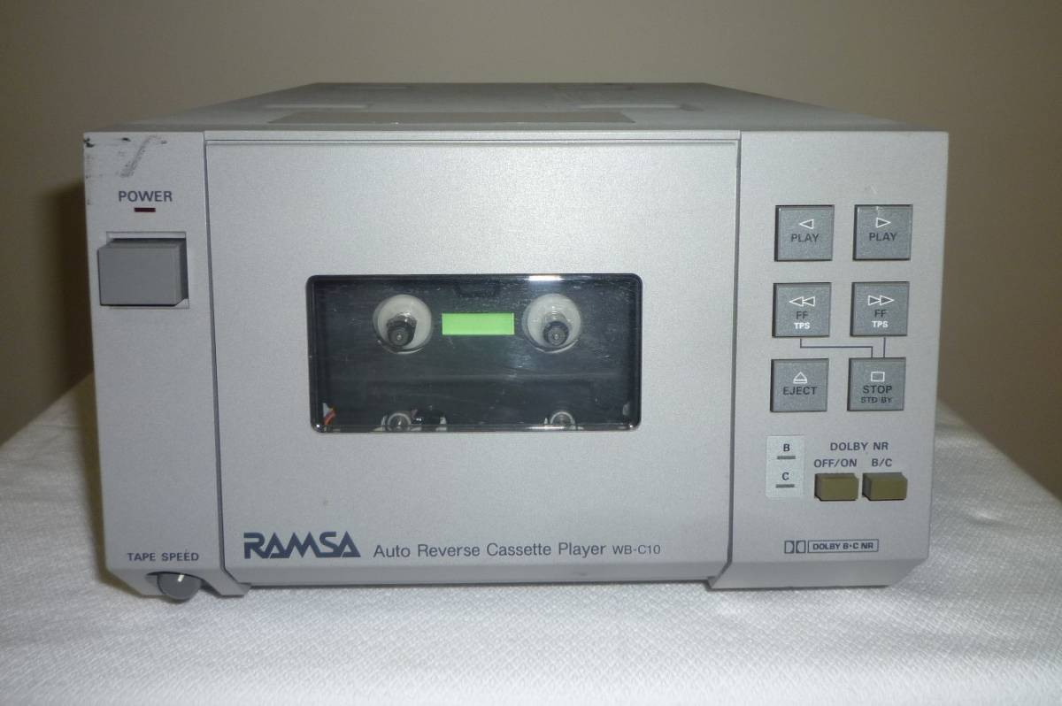 RAMSA 業務用オートリバース カセットプレーヤー WB-C10 Panasonic RAMSA | カセットプレーヤー WB-C10 - メルカリ 業務用