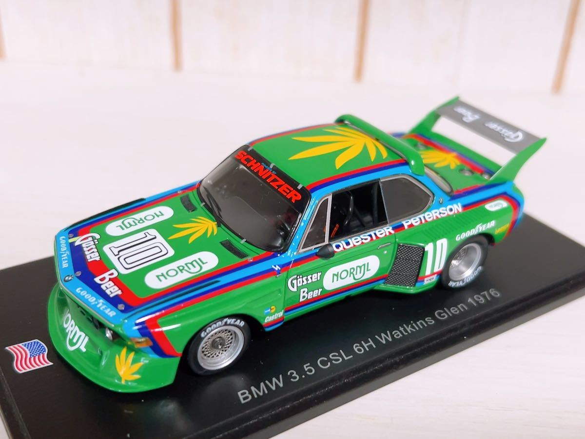 Minichamps 1:18 BMW 3.5 CSL Gr.5 #3 6h Silverstone 1976 De Fierlant Grohs 180762003