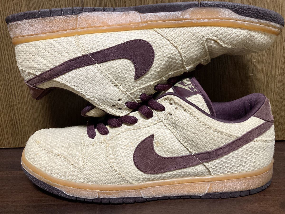 03年製 初期 NIKE DUNK SB LOW RED HEMP ナイキ ダンク レッド 03年製 初期 NIKE DUNK SB LOW RED HEMP ナイキ ダンク レッド