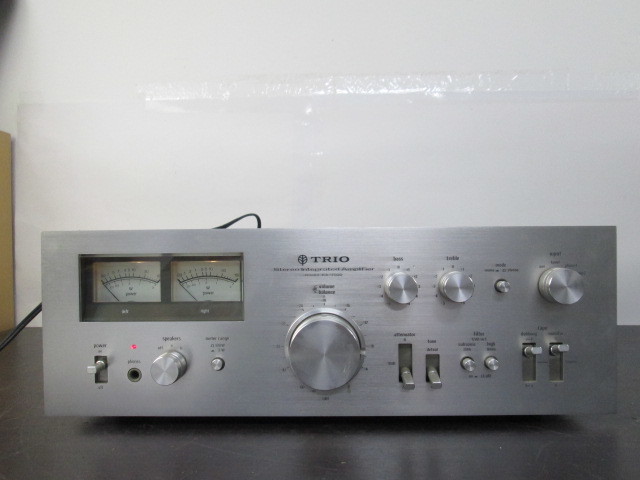 TRIO トリオ KA-7500 プリメインアンプ オーディオ機器 通電確認済み 8