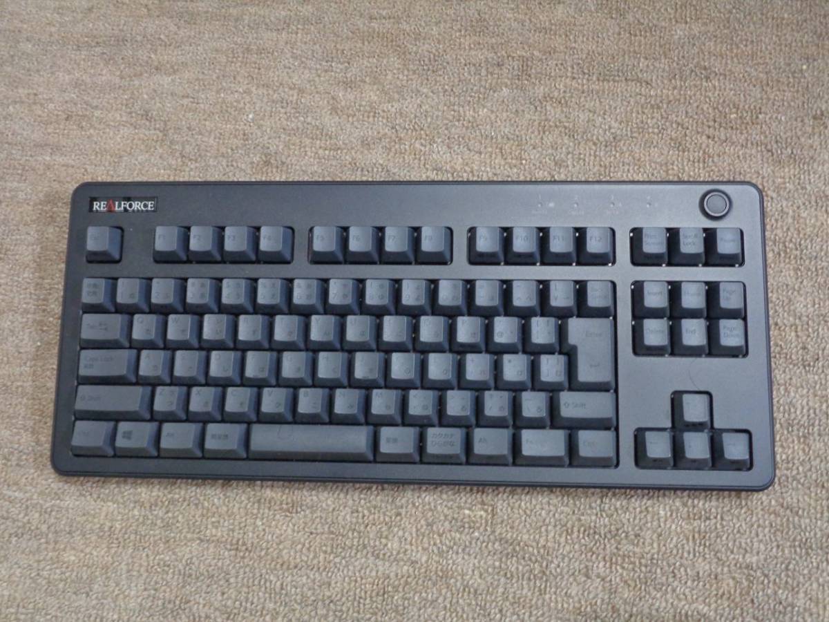 東プレ REALFORCE R3 Keyboard / R3HC11 Bluetooth 黒 日本語 