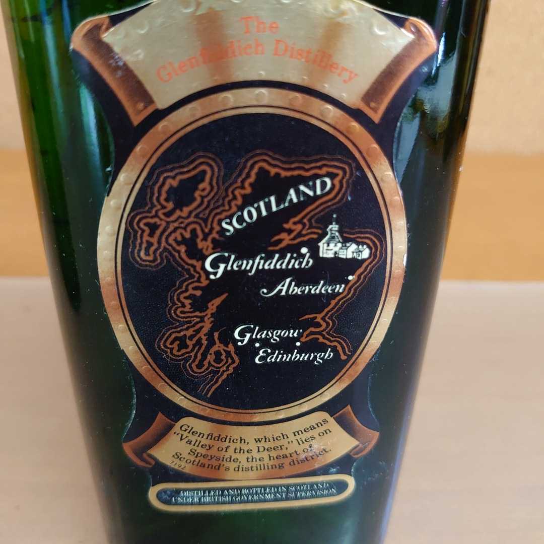 未開封 箱有】古酒 グレンフィディック ピュアモルト Glenfiddich 8年