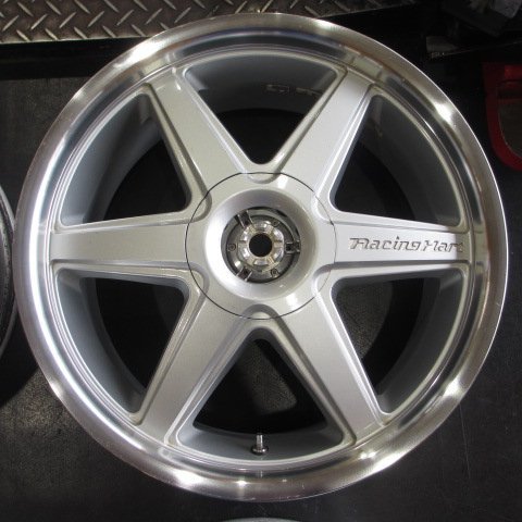 中古 アルミ Racing　Hart　18×7.5J+42　114.3マルチ 4本