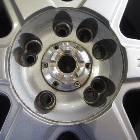 中古 アルミ Racing　Hart　18×7.5J+42　114.3マルチ 4本
