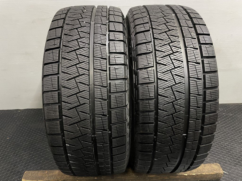 PIRELLI ICE ASIMMETRICO PLUS 225/45R17 17インチ スタッドレス 2本 2019年製 バリ溝 BMW/1シリーズ等　(VTO595)