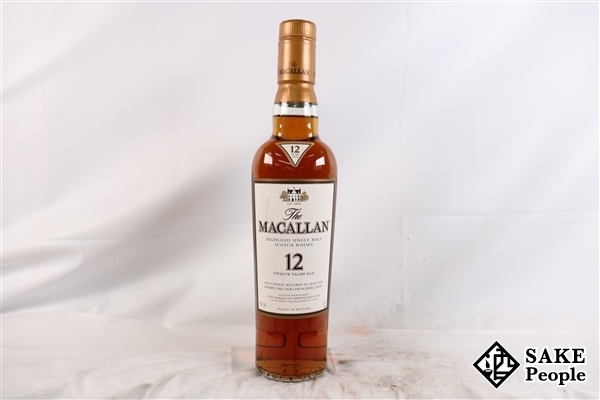ザ・マッカラン 12年 シェリーオーク マッカラン ◇注目! 700ml 0 旧 