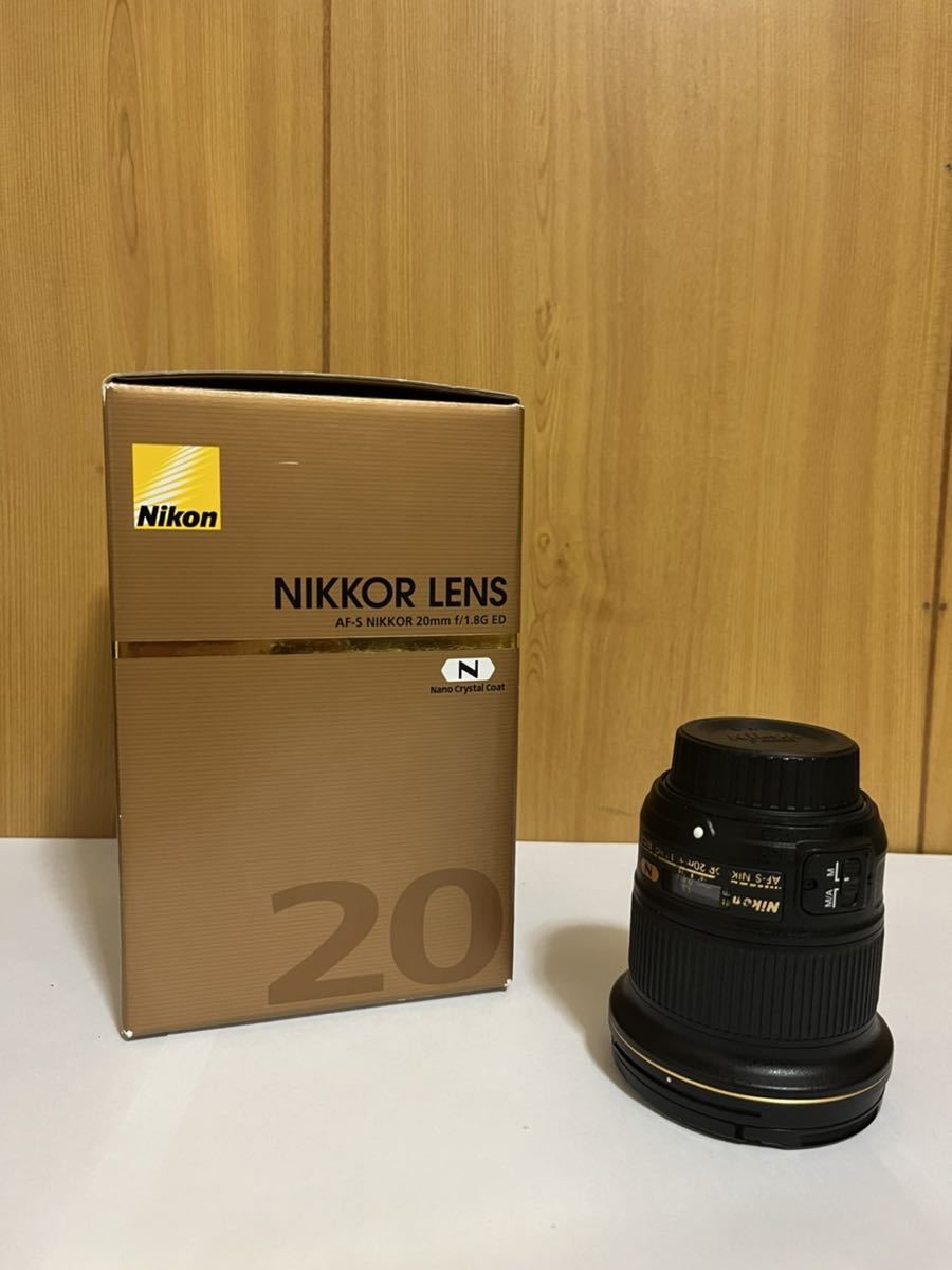 美品】NIKON AF-S NIKKOR 20MM F/1.8G ED 元箱付き 【公式通販】