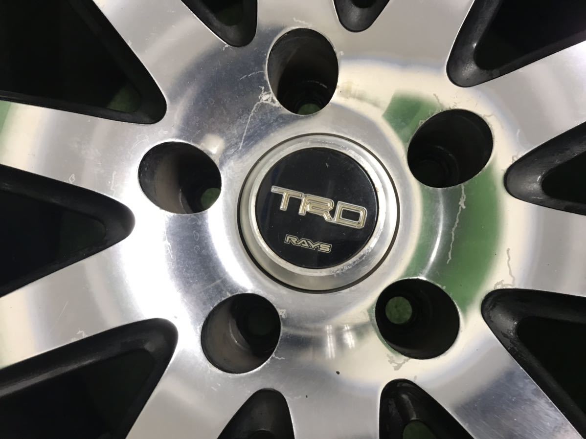 ☆RAYS TRD-TF2 トヨタ純正 オプション 18インチ18×8J +40 PCD114.3 5H
