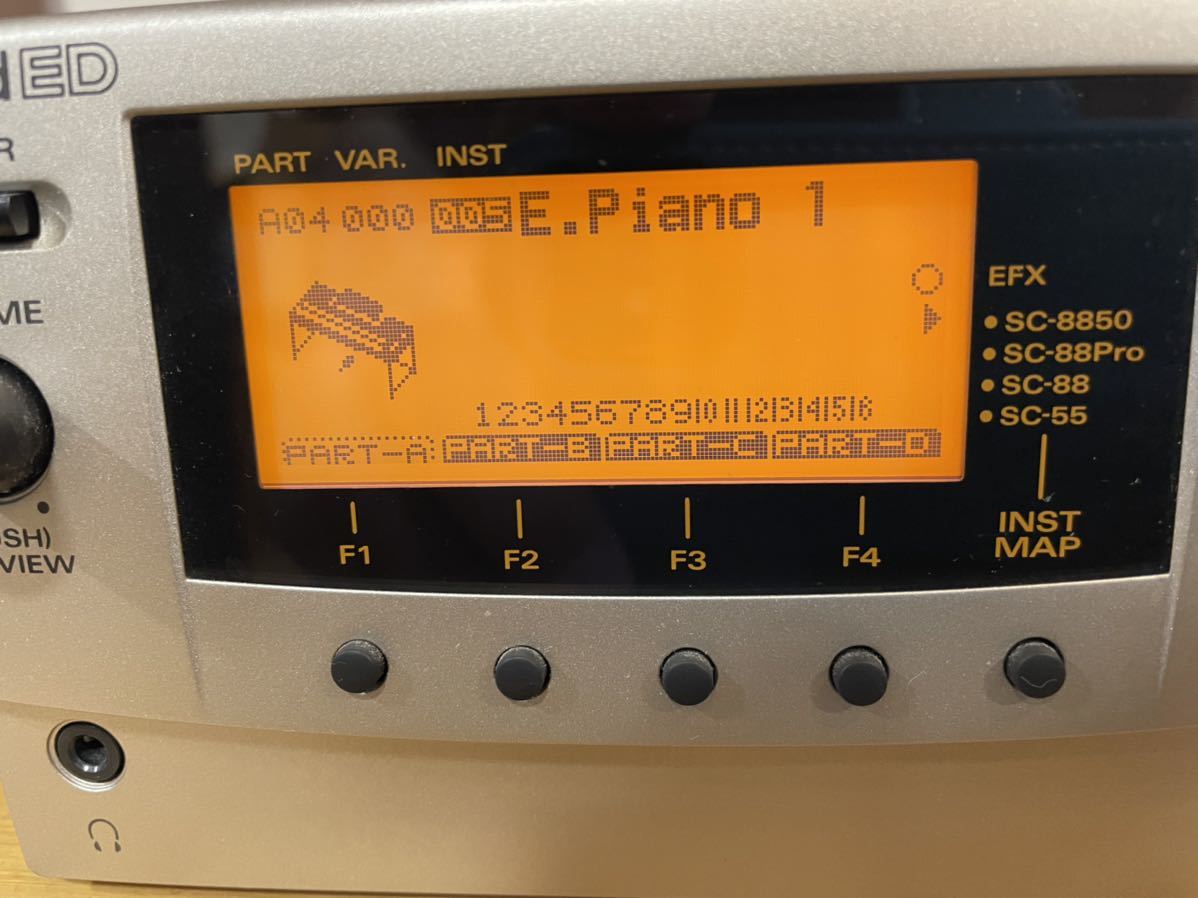 Roland SC-8850 Canvas Module 純正アダプター付属 動作 取説付 Roland