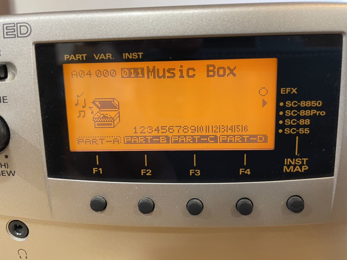 Roland SC-8850 Canvas Module 純正アダプター付属 動作 取説付 Roland