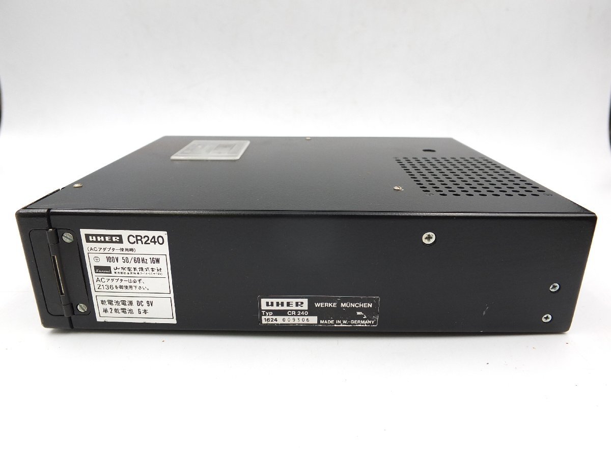 UHER CR 240 カセットプレーヤー