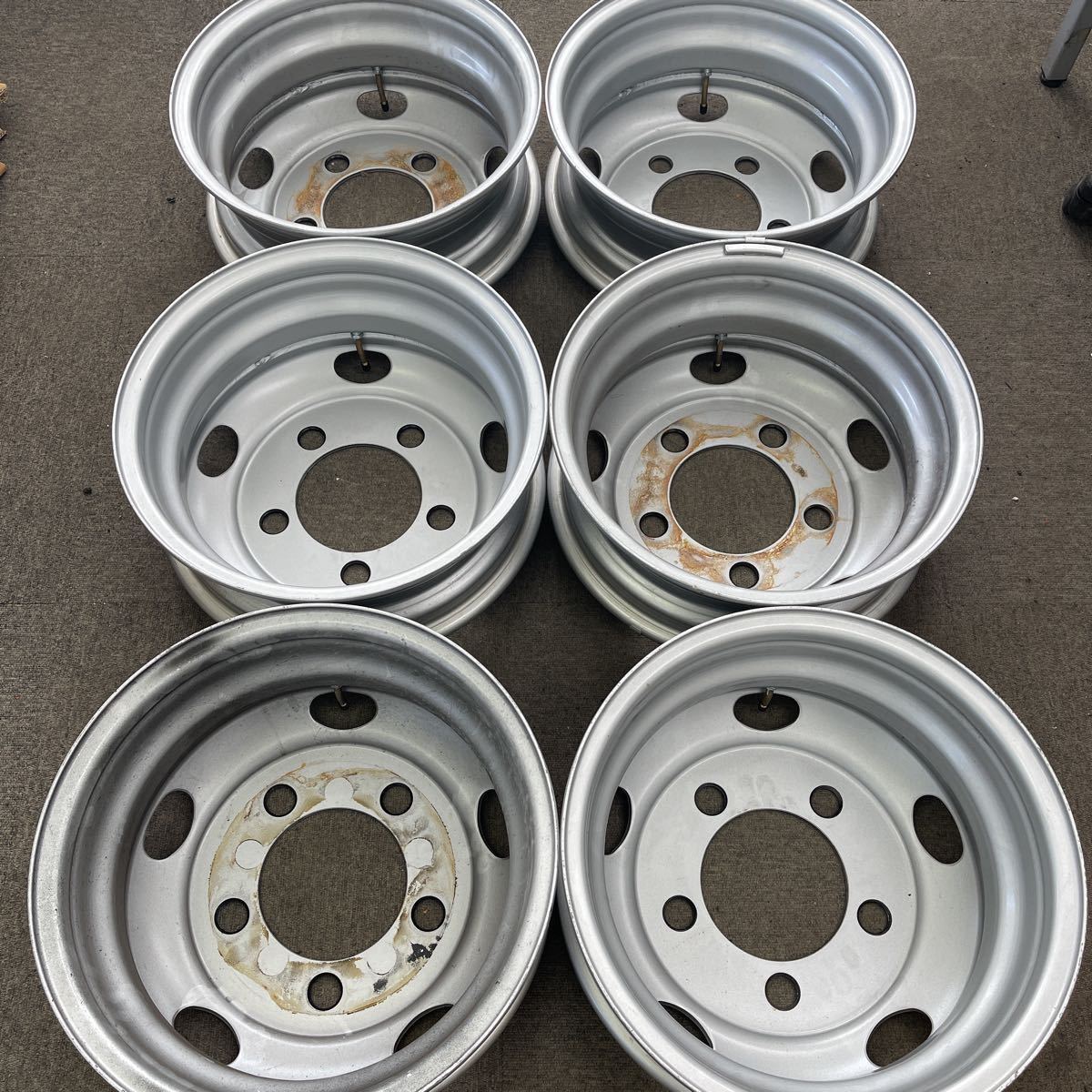 16インチ】 TOPY TS 16×5.5J 116.5-8TC いすゞ エルフ2トン スチール