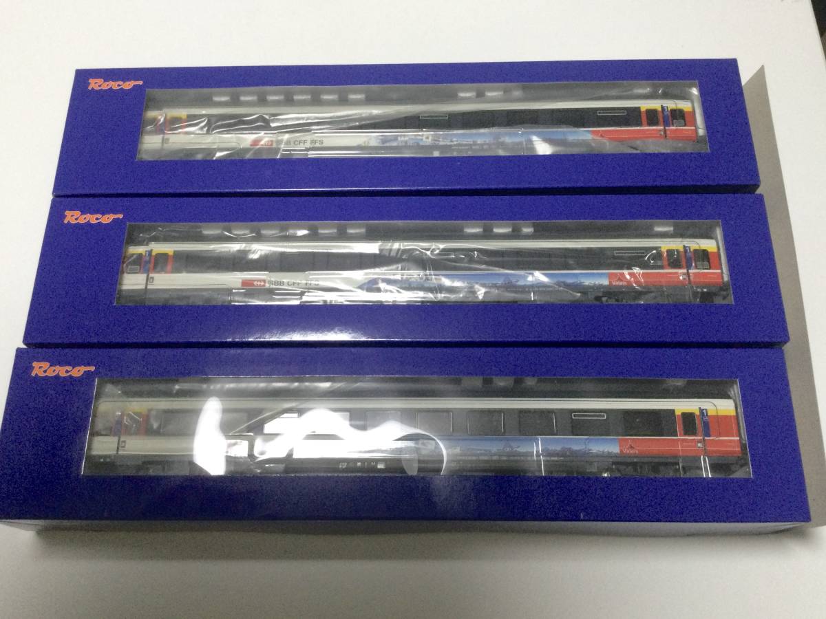 付属品未使用 ROCO 64091 SBB EWⅣ VALAIS 3両セット SBB | Roco 4