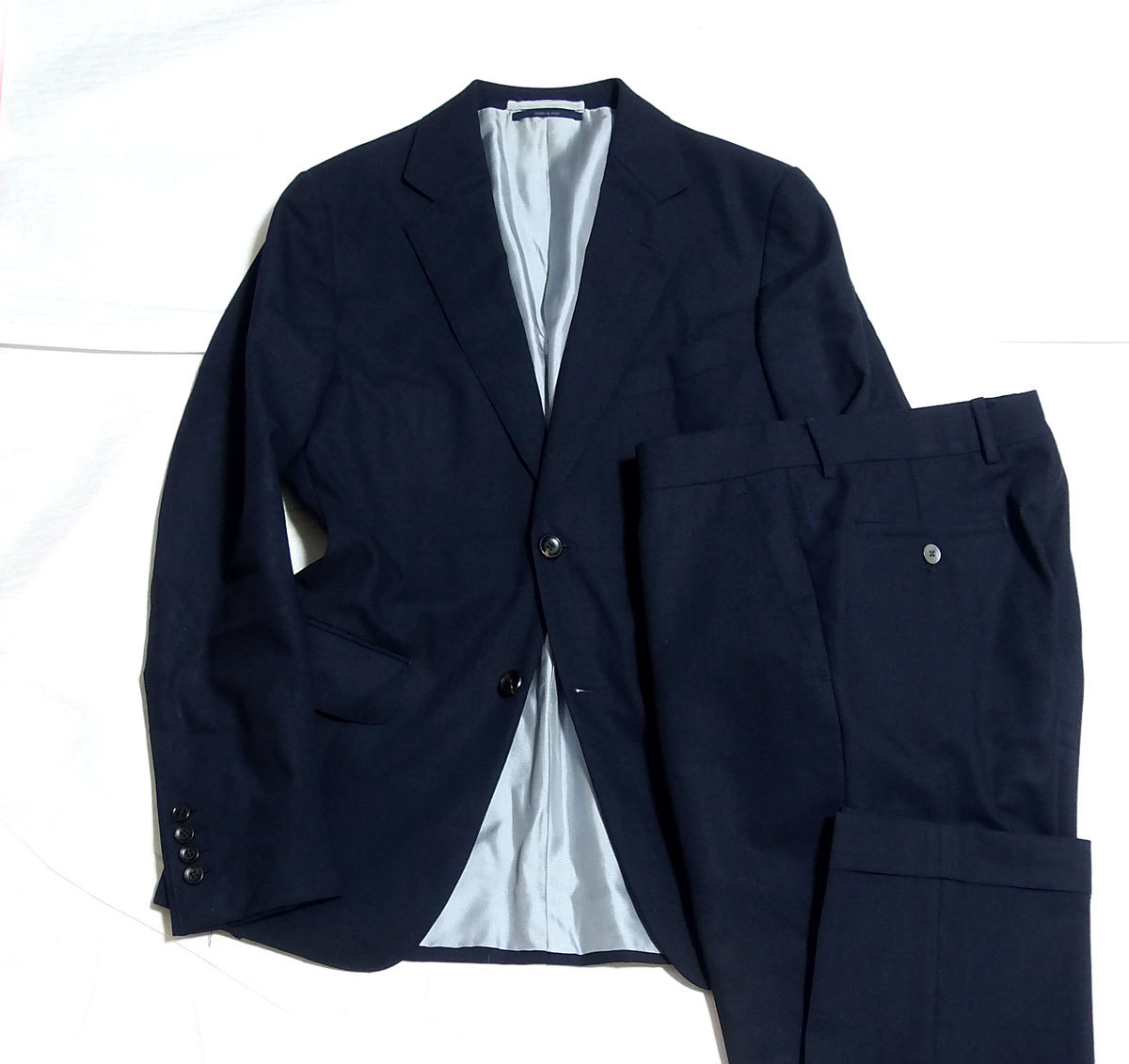 最新作，爆買い Alfred Dunhillダンヒル最高峰シングルスーツ46 極 夏秋 正規プレタポルテコレクション リシュモンジャパン物(Mサイズ)｜売買されたオークション情報、yahooの商品情報をアーカイブ公開 - オーク Mサイズ