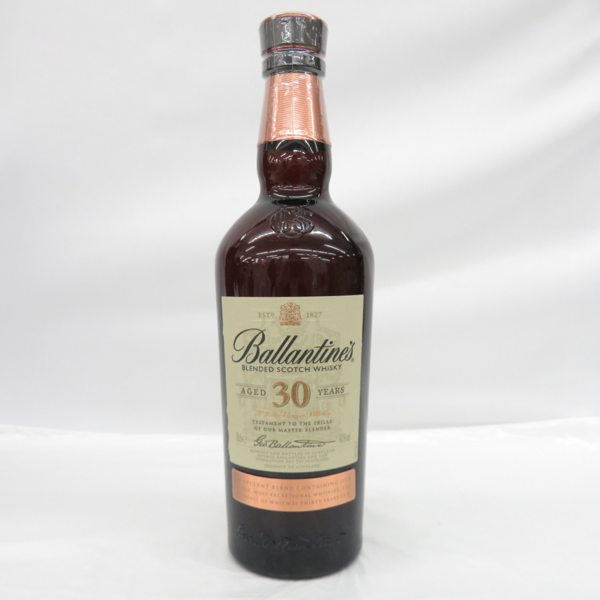 未開栓Ballantine's バランタイン 30年 ウイスキー 700ml 40％ 木箱