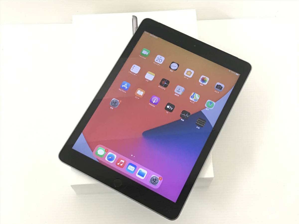 【得価，定番人気】 AU iPad 6 第6世代 Wi-Fi＋Cellularモデル 9.7インチ 32GB スペースグレイ A1954 MR6N2J/A ジャンク扱い(iPad本体)｜売買されたオークション情報、yahooの商品情報をアーカイブ公開 - オークファン iPad本体