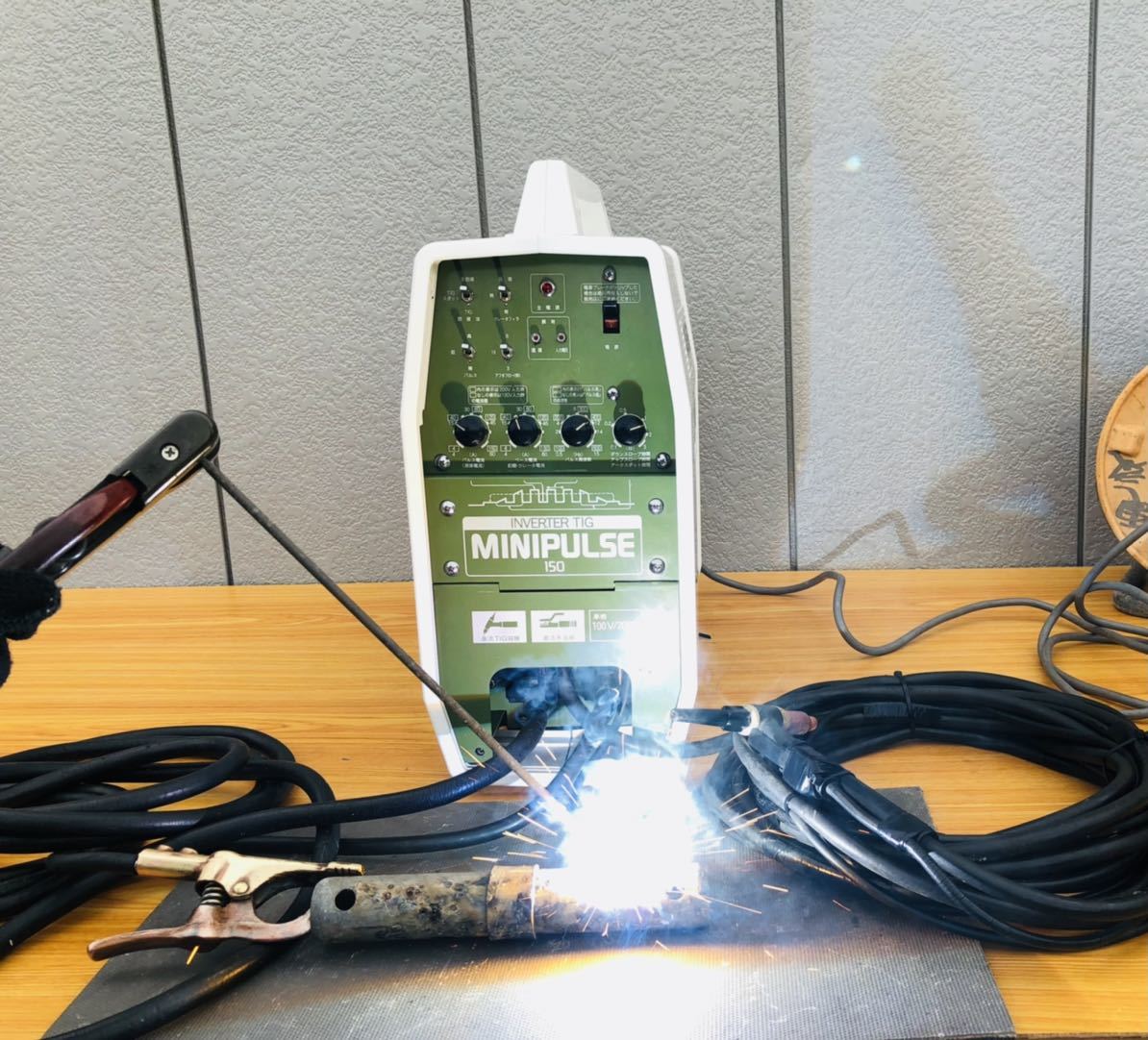 DAIHEN ダイヘン 小型直流 動作品 TIG アーク 溶接機 VRTPM-150 100V 