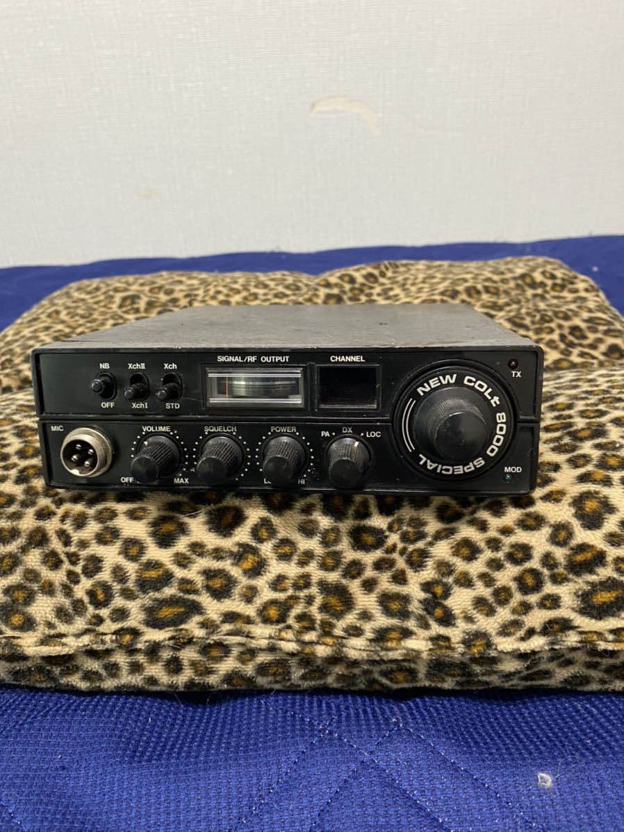 NEW COLT 8000 SPECIAL コルト8000 受信OK 送信微妙 AM CB無線機 28MHz