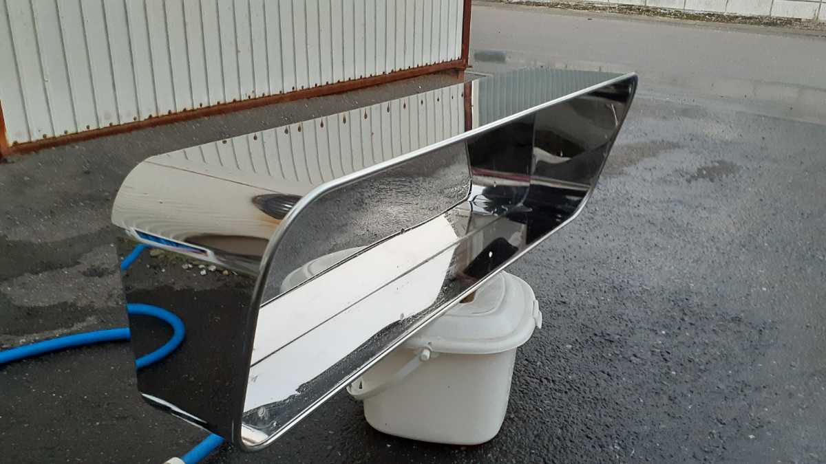 アートフレンド製 アルナ大 両面鏡面 アンドンケース丸棒巻き デコトラ 